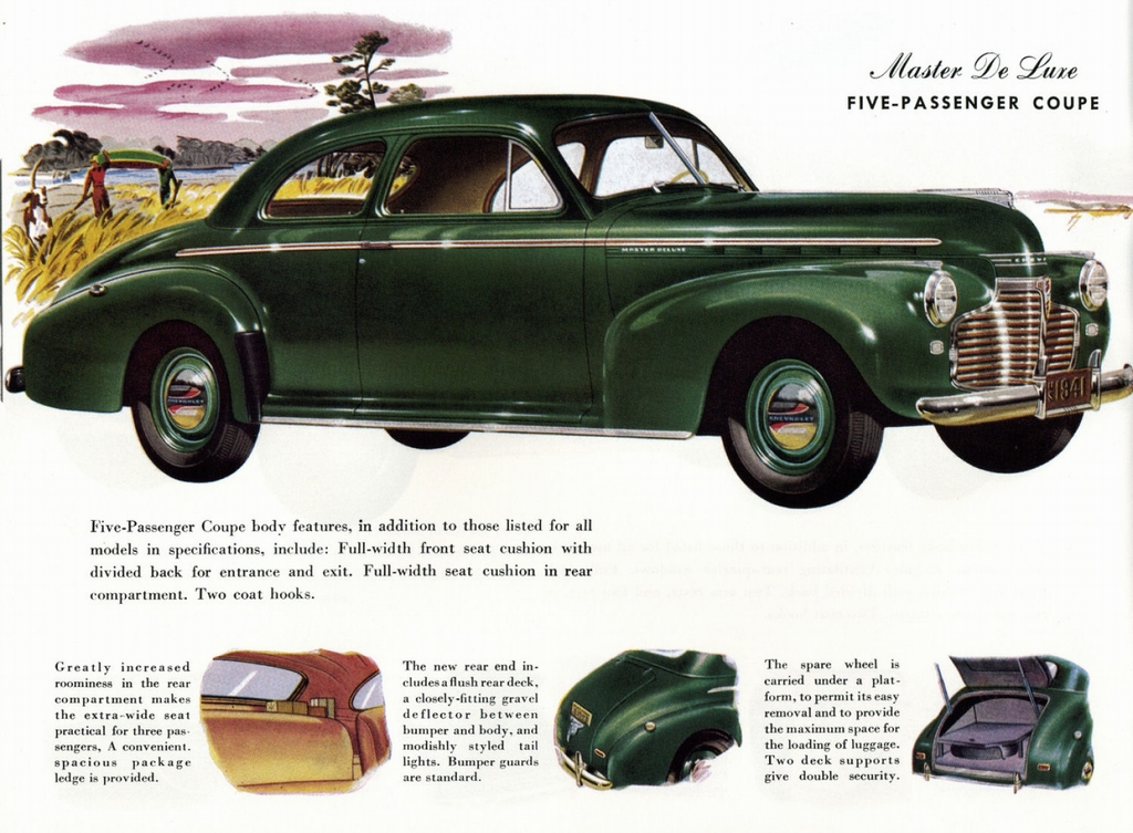 1941 Chevrolet Full-Line Brochure Page 8